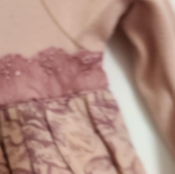 *2 for $10*Little Girls pink and lace dress Truffles Ruffles size 18-24 months - Picture 4 of 5